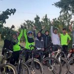 باشگاه گردشگری دوچرخه سواری باشگاه رکاب زنان سبز سیرجان کرمان