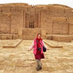 شادی قاسمی دانشجوی راهنمای ایرانگردی و جهانگردی فرهنگی
